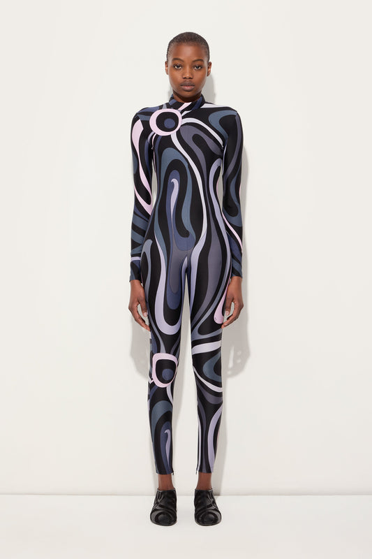 Marmo Print Jumpsuit