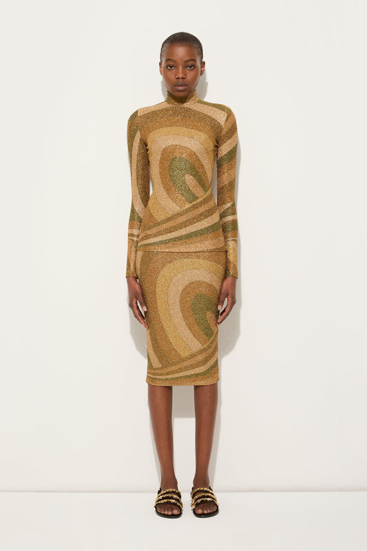 pucci dress sale Printed satin-crepe halterneck mini dress - multi