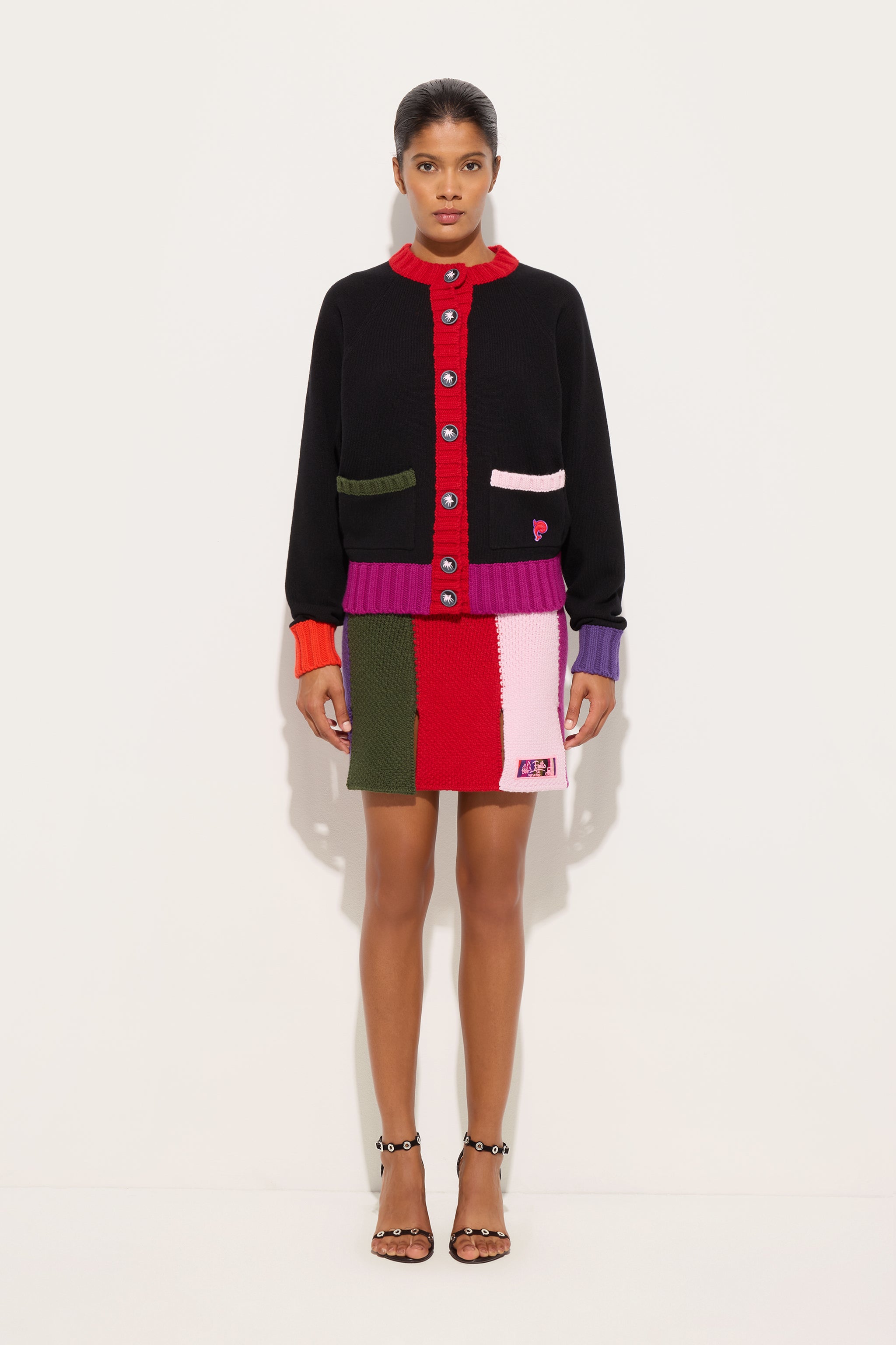 PUCCI☆ Oversized Colorblock Cardigan – PUCCI Online Store