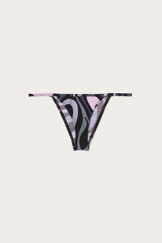 Marmo Print Bikini Bottom