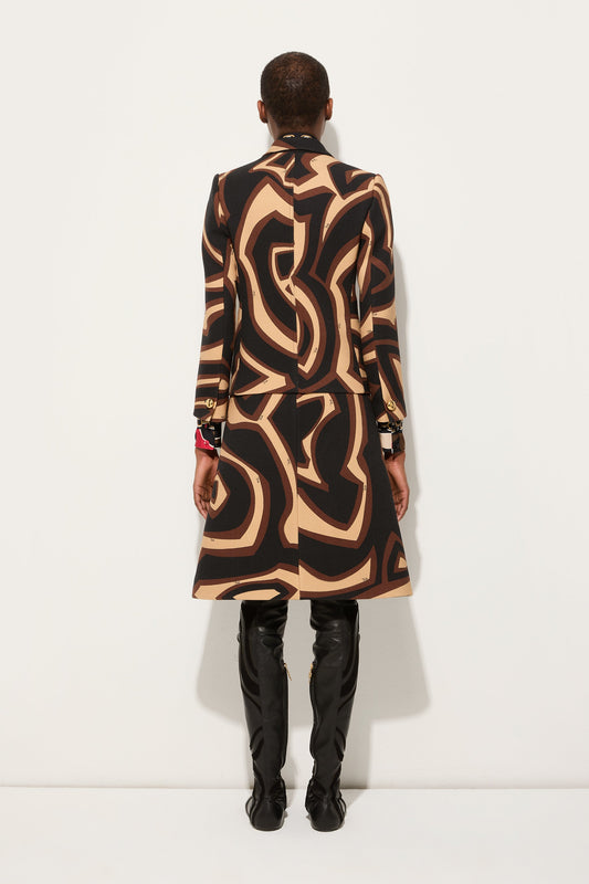 Labirinto Print Grand Poudre Jacket