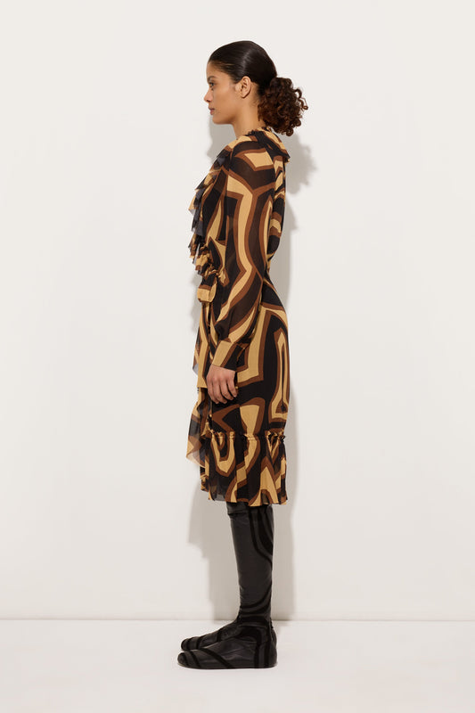 Abito in Stampa Labirinto