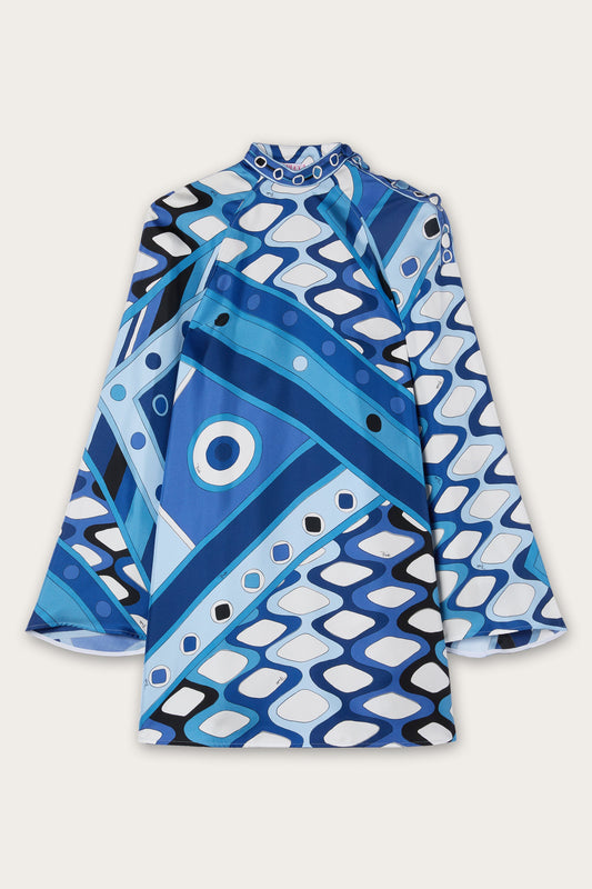 Vivara Print Silk Dress