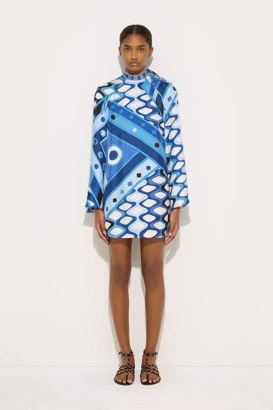 Vivara Print Silk Dress