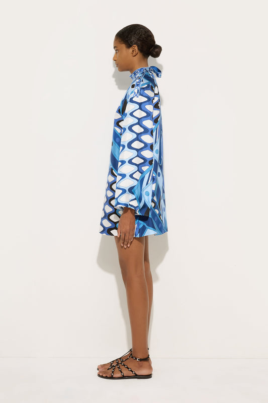 Vivara Print Silk Dress