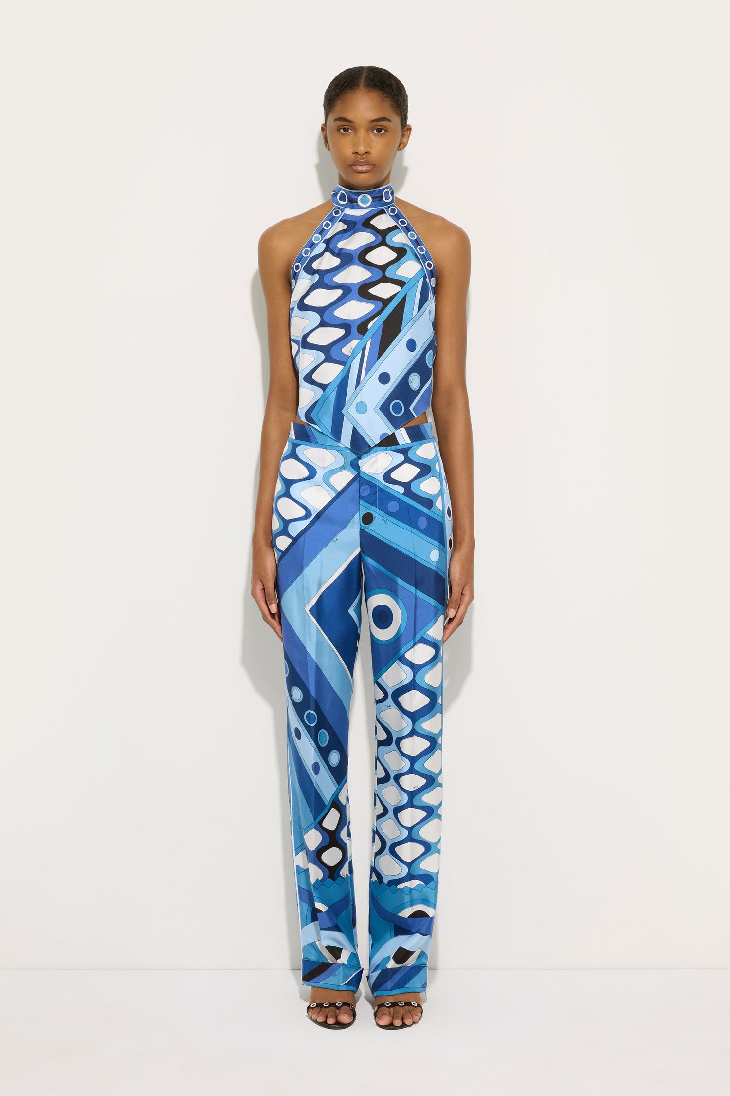 Vivara Print Sleeveless Top