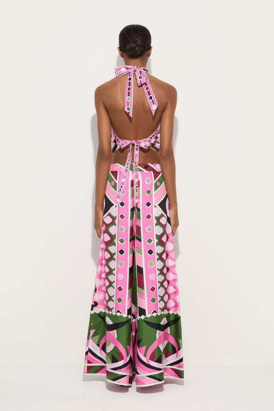 Top senza Maniche in Stampa Vivara