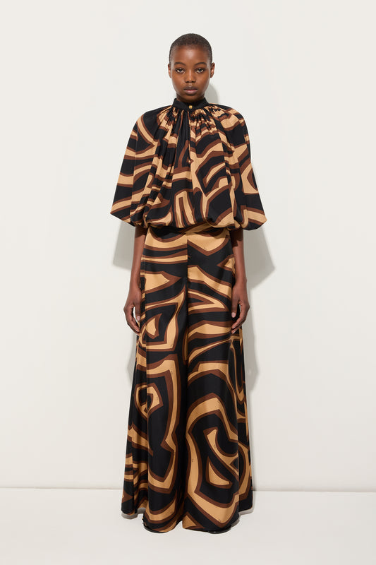 Blusa in Stampa Labirinto