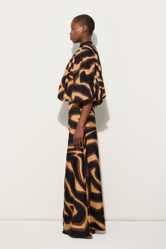 Blusa in Stampa Labirinto