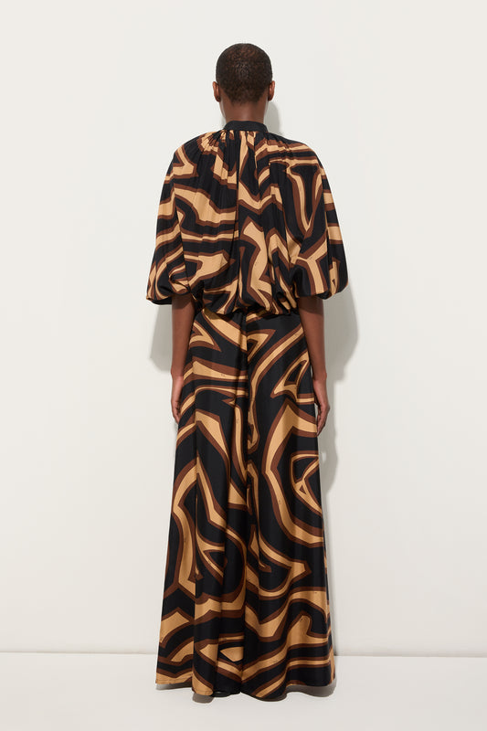 Blusa in Stampa Labirinto