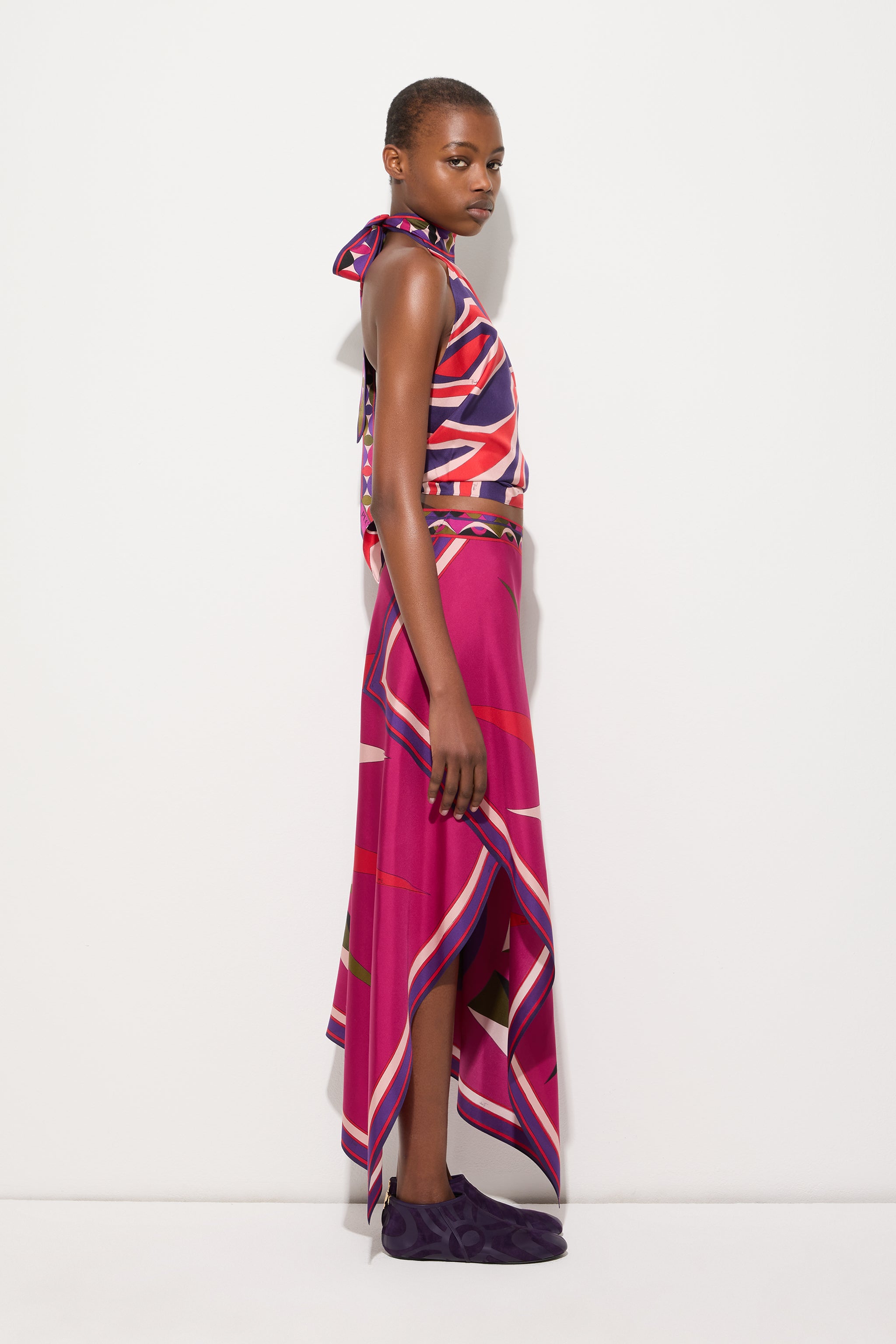 Labirinto Print Sleeveless Top – PUCCI