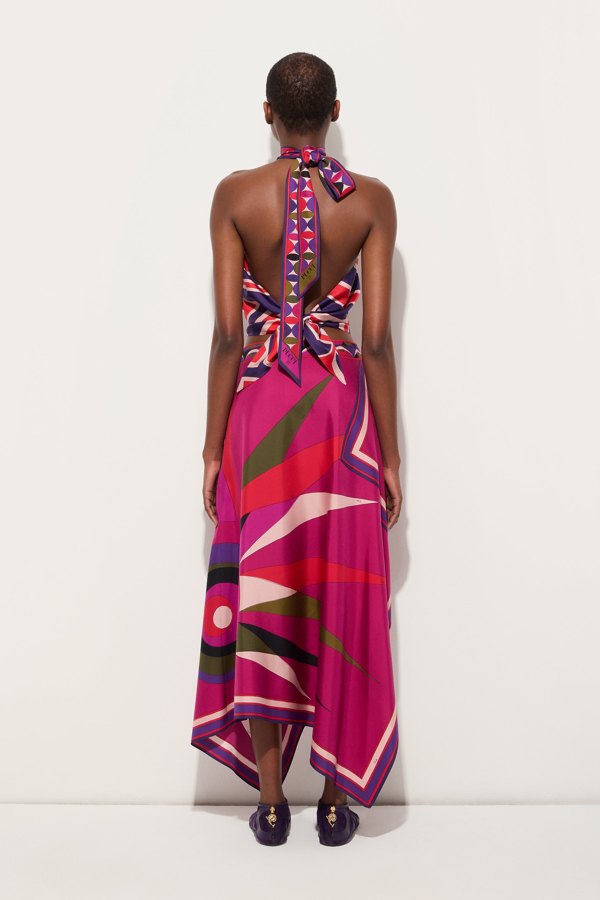 トップス NEW made in ITALY EMILIO PUCCI tops Pucci top: geometric print top & more prints | Pucci