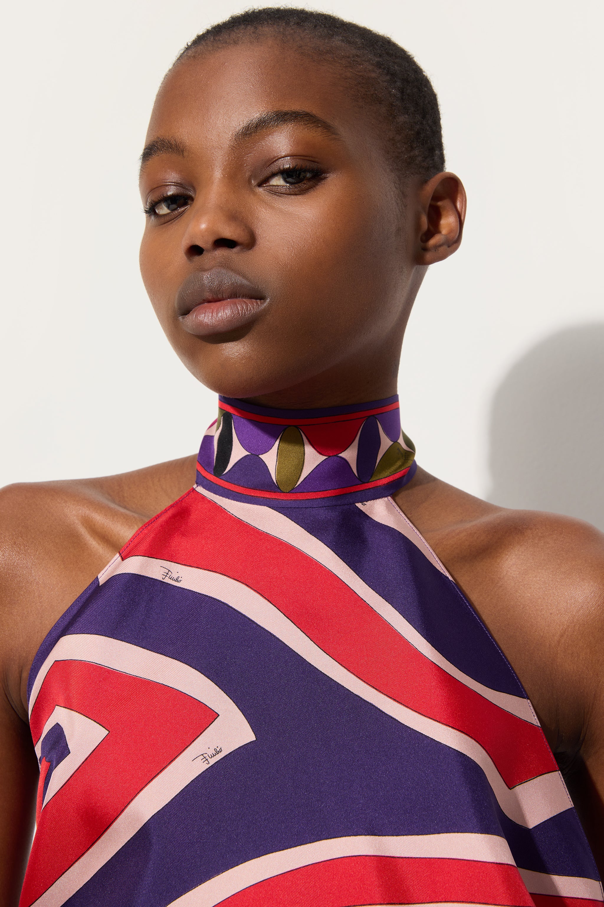 Labirinto Print Sleeveless Top – PUCCI