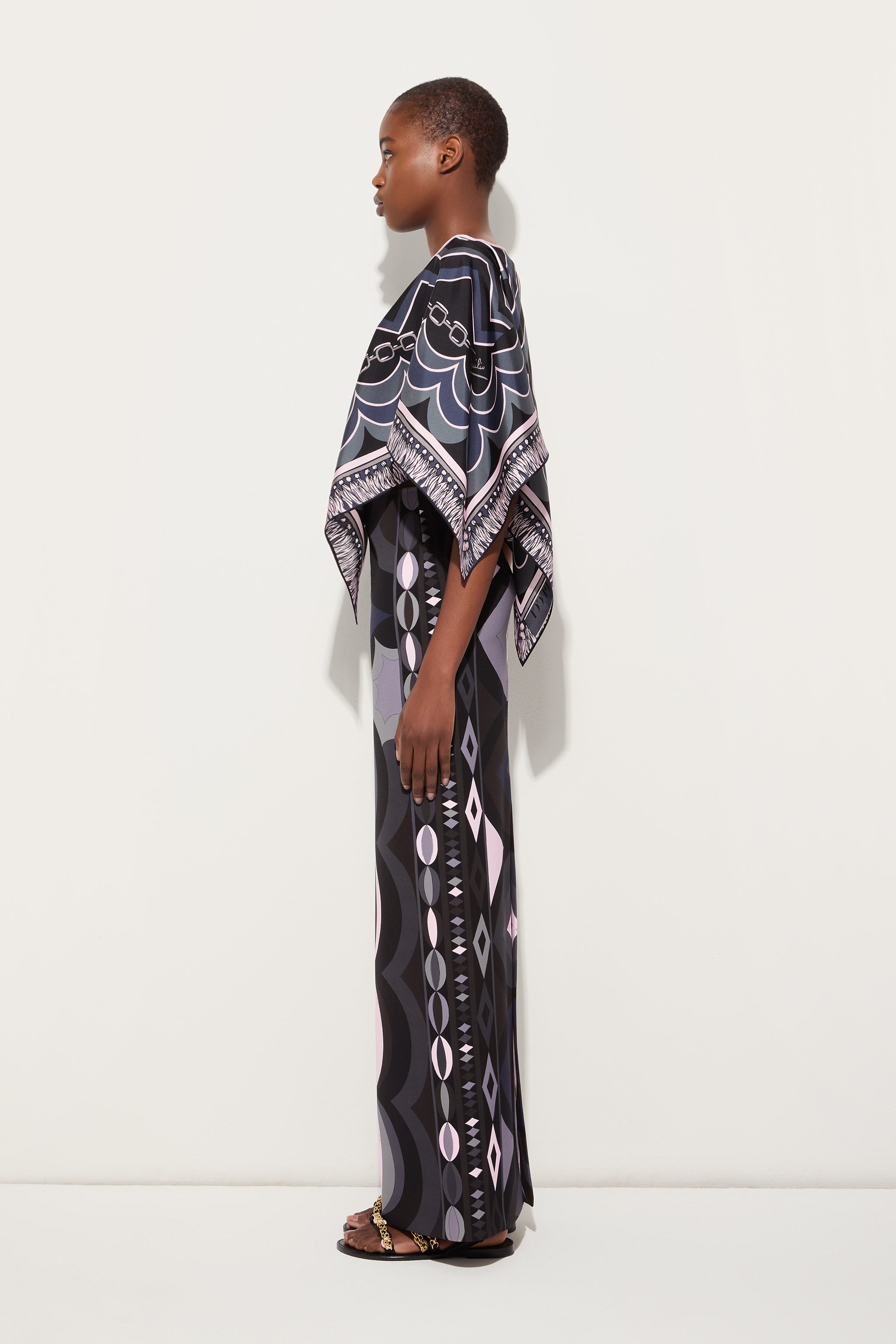 Pucci top: geometric print top & more prints | Pucci