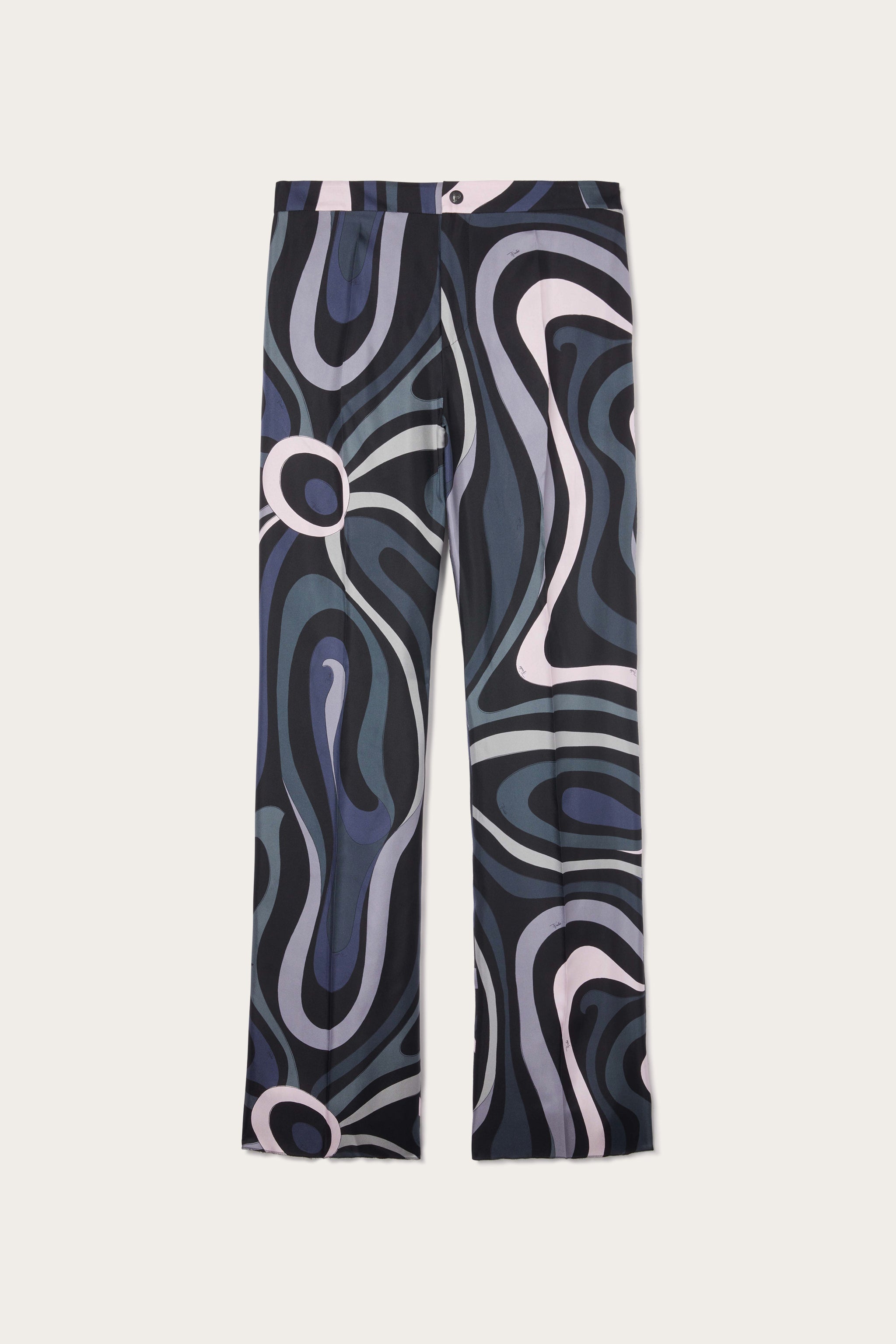 Iride Print Silk Twill Pants – PUCCI Online Store