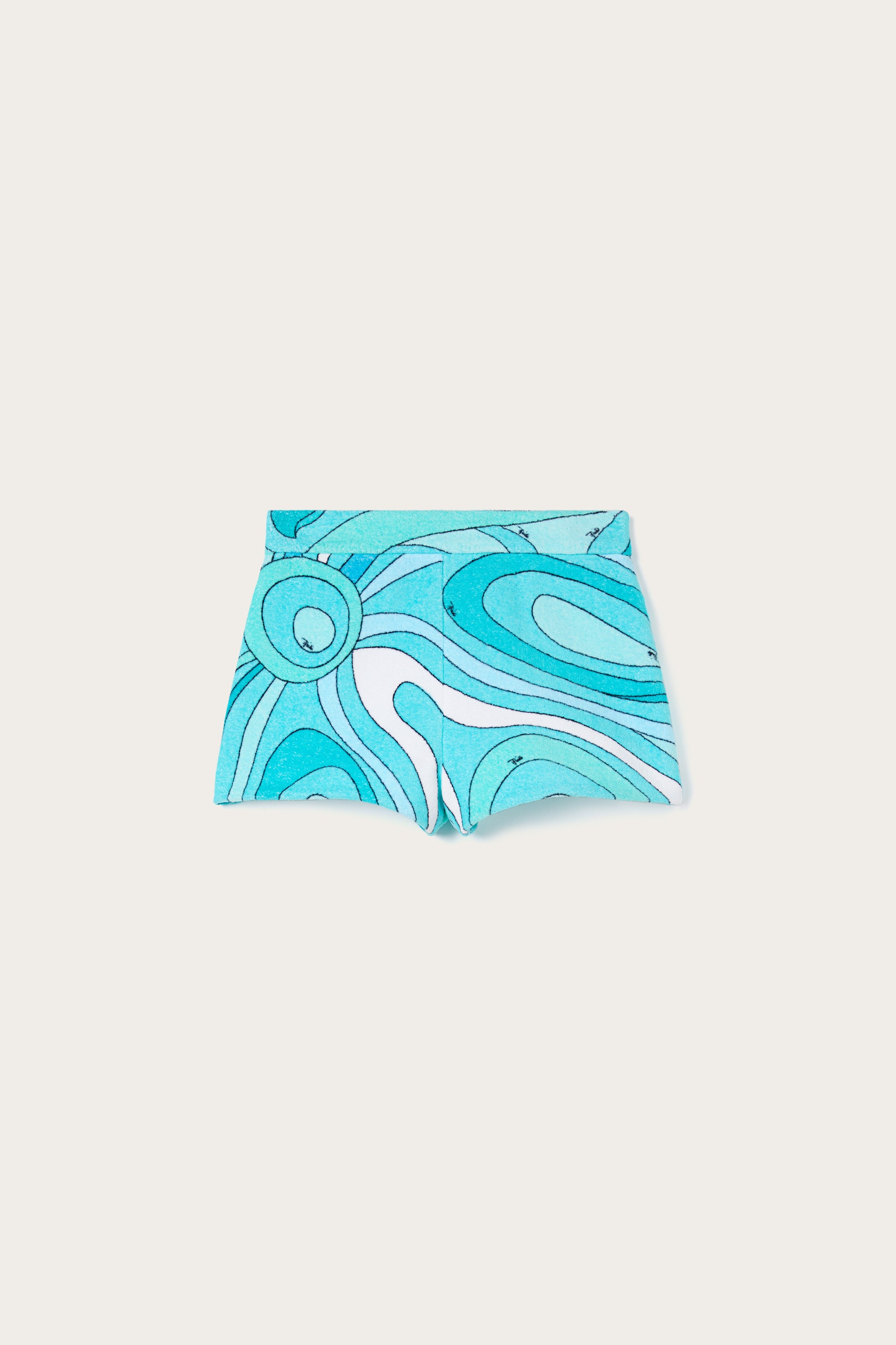 Marmo Print Cotton Shorts – PUCCI