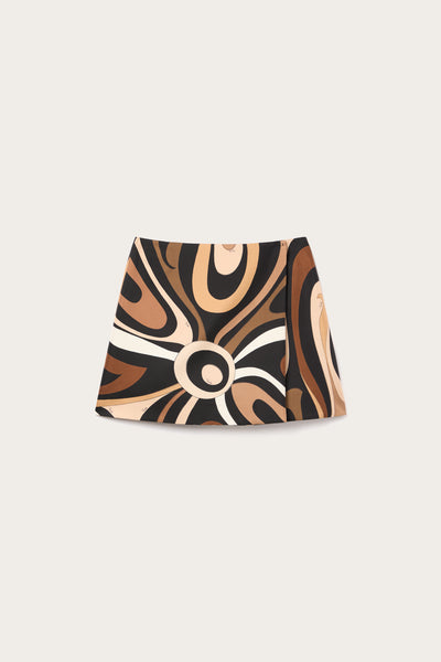 EMILIO PUCCI フラワーパターン ミニスカート　S Marmo Print Mini Skirt – PUCCI Online Store