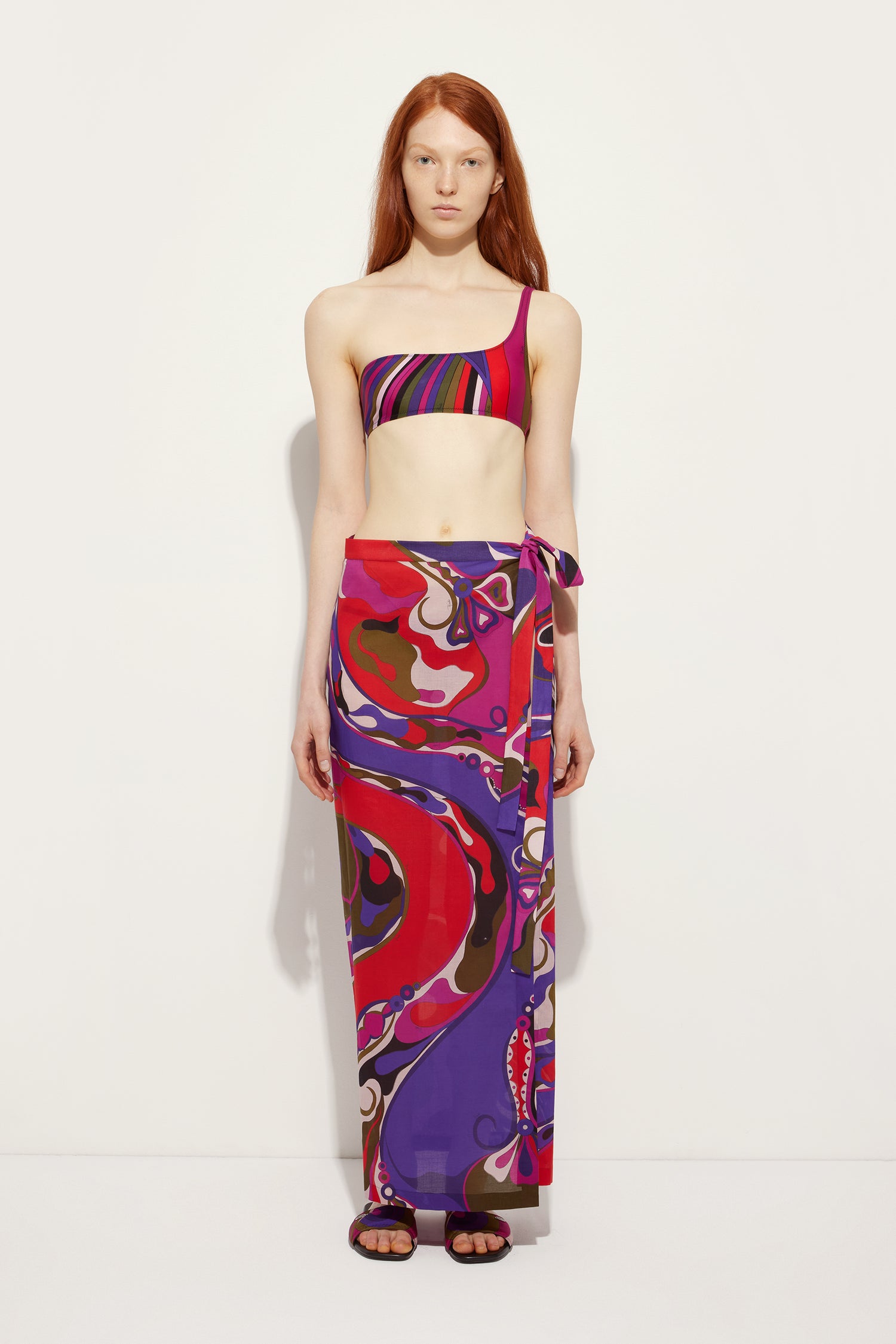 Pareo in Stampa Orchidee