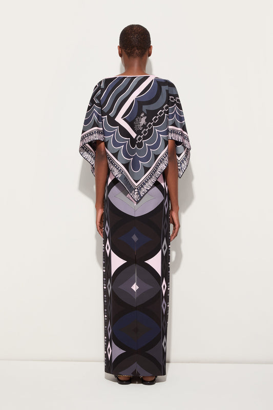 Collane Print Pencil Skirt