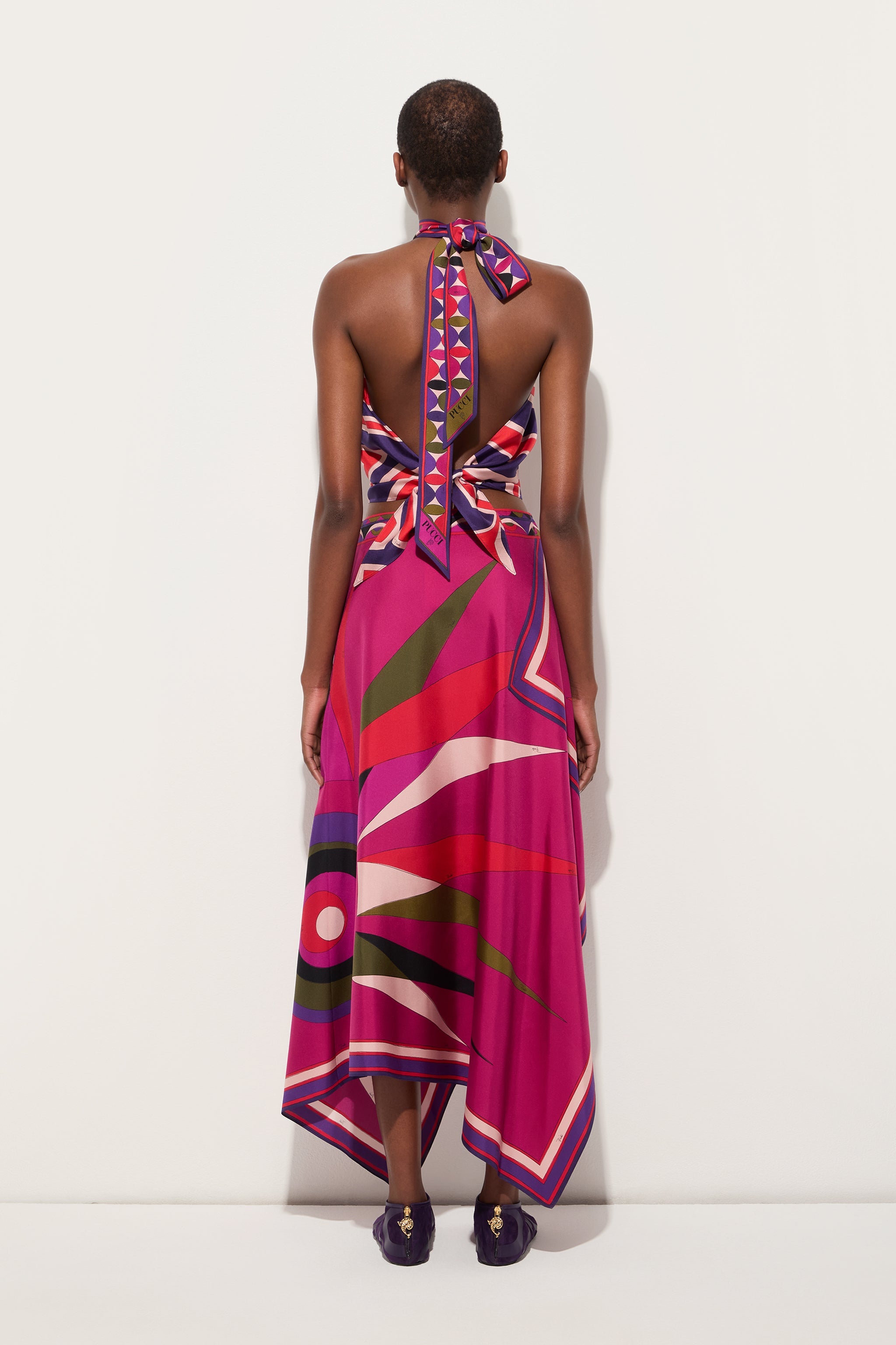 Hawaii Print Asymmetrical Skirt – PUCCI