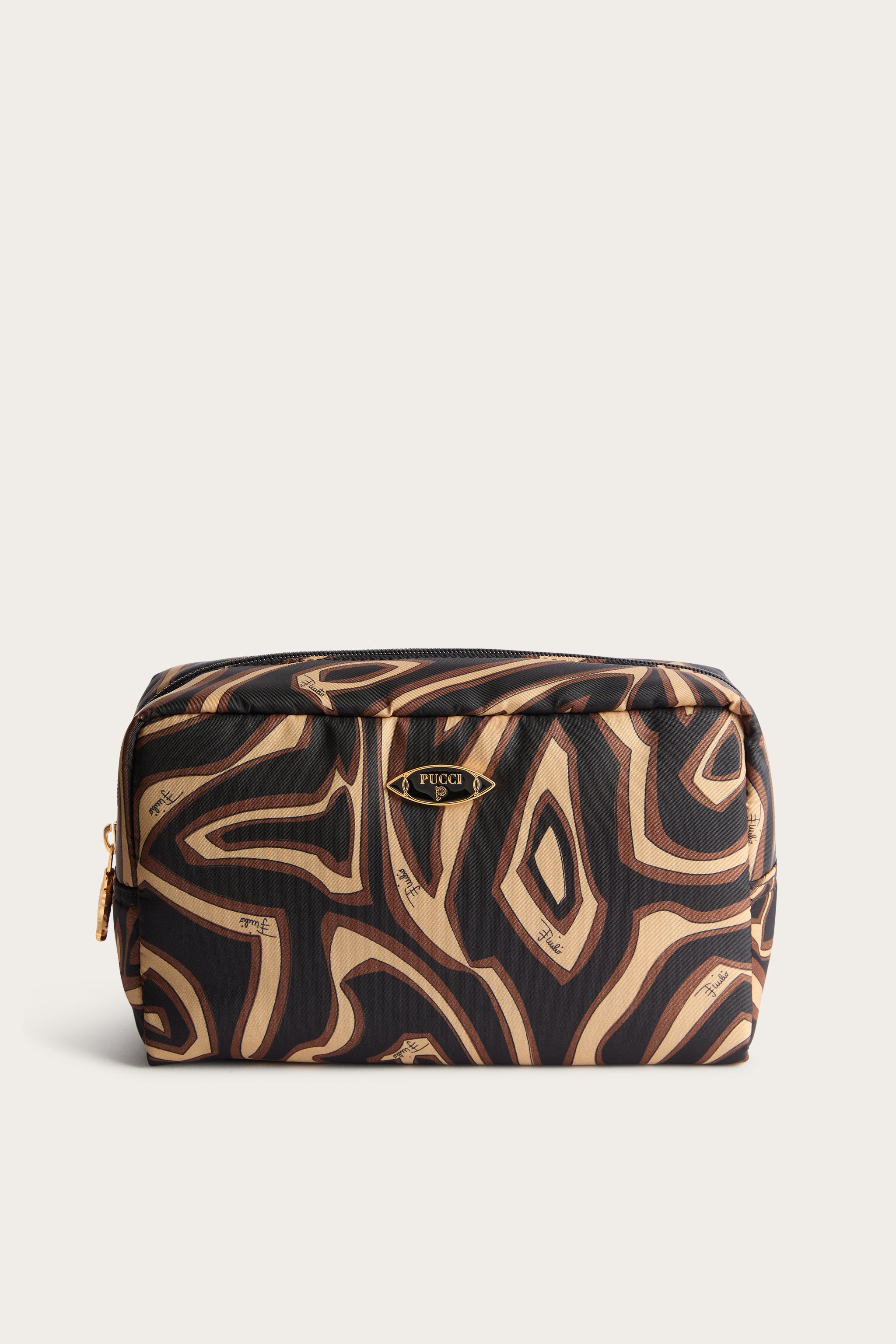 EMILIO PUCCIポーチ Emilio Pucci Pouch Set Blue Multicolor Large Capacity