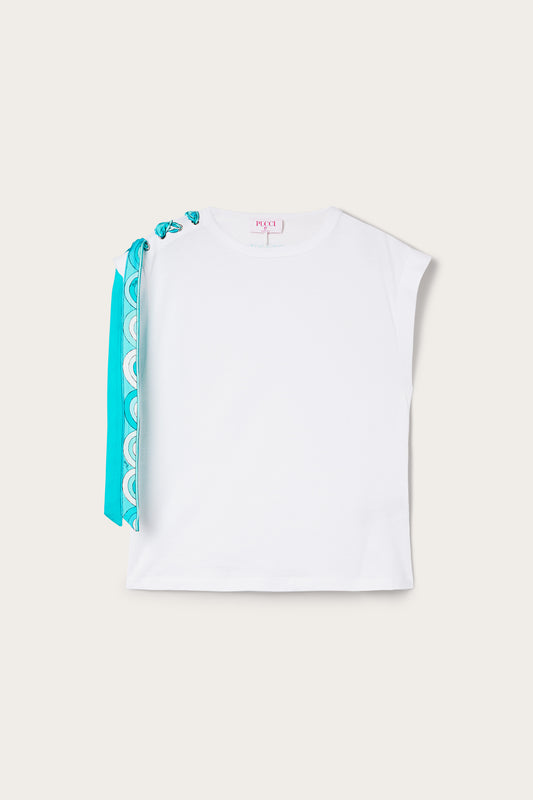 Top con Dettaglio Stampato