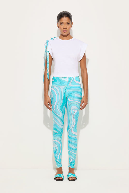 Marmo Print Leggings