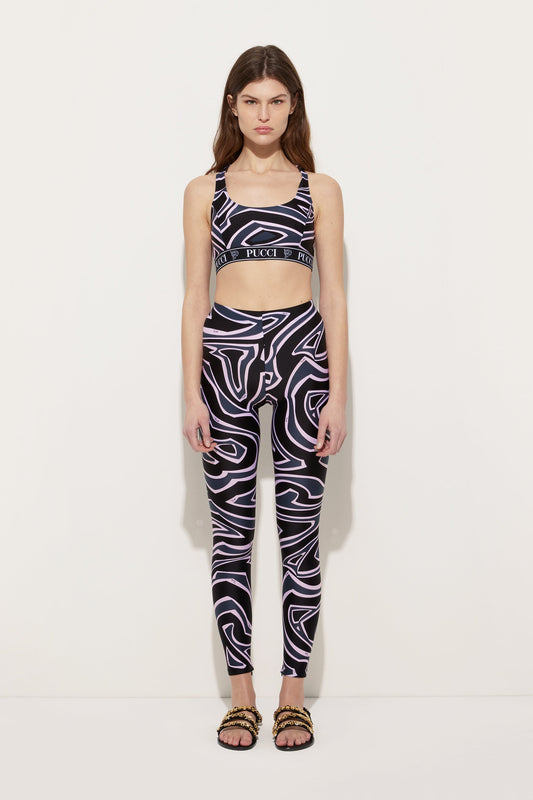 Labirinto Print Leggings