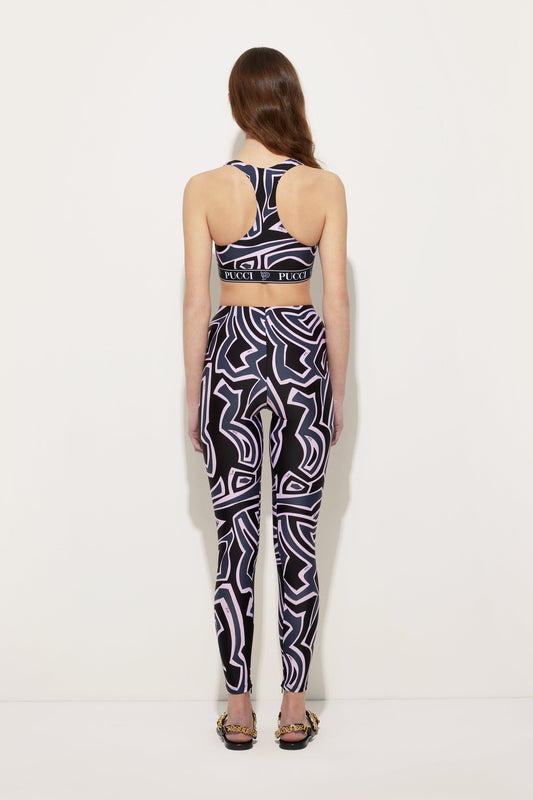 Labirinto Print Leggings
