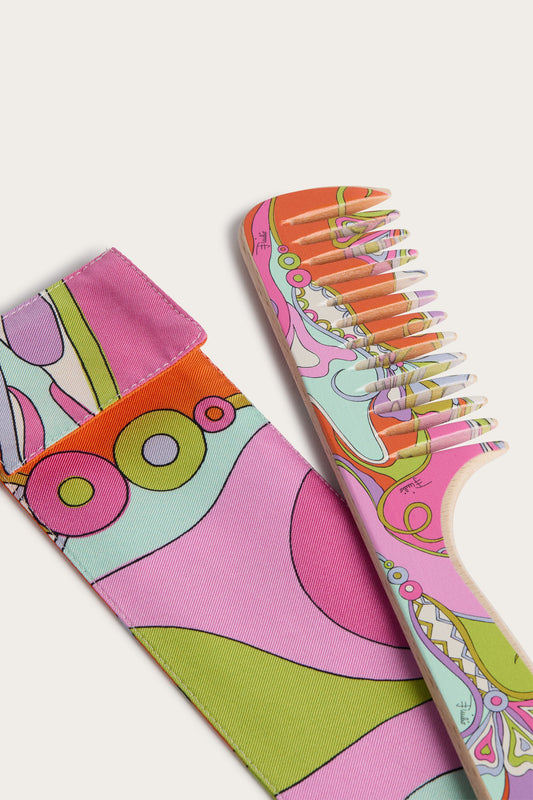 Orchidee Print Comb
