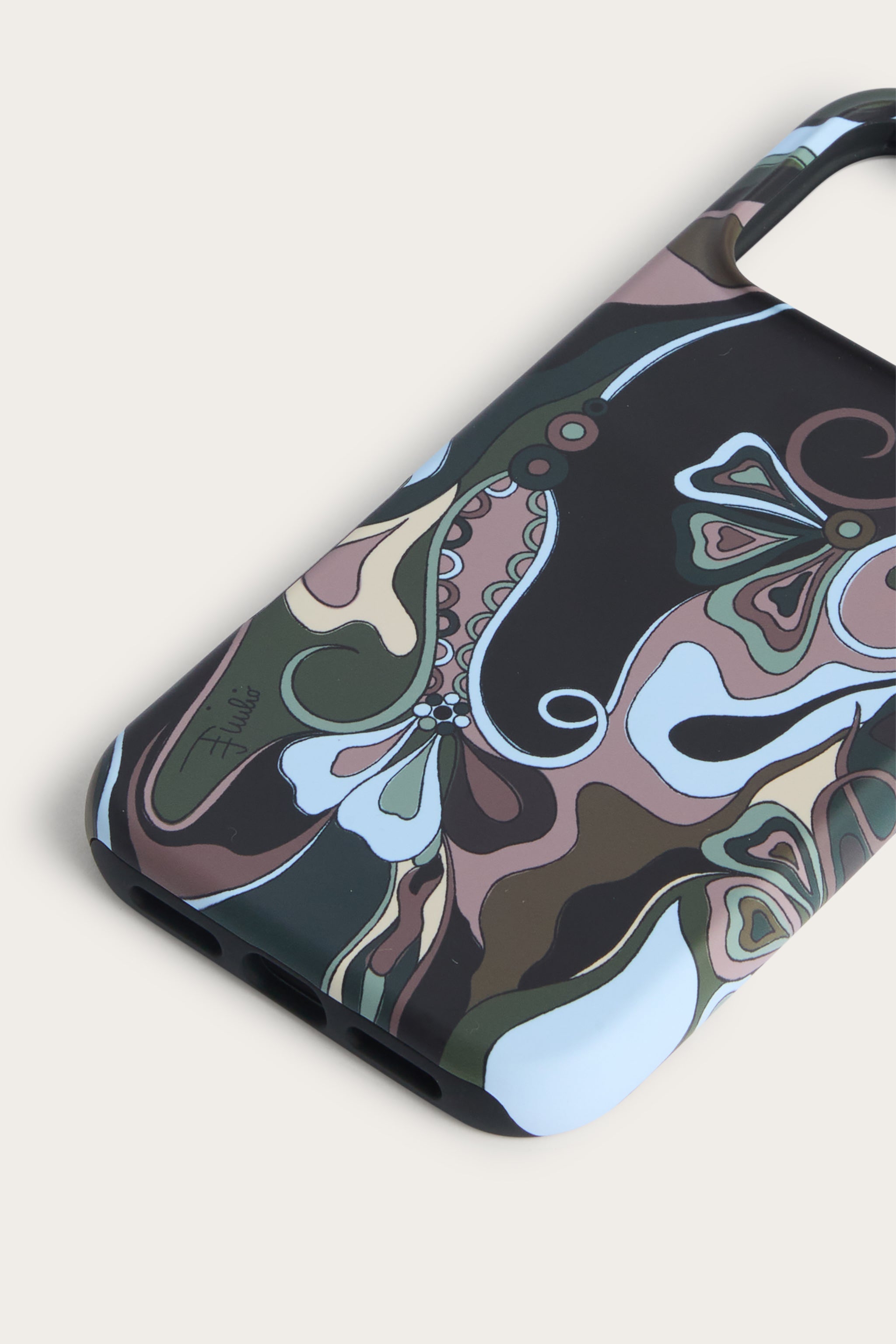 Orchidee Print iPhone 17 Pro & Pro Max Case – PUCCI