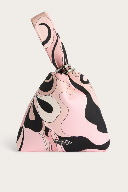Orchidee Print Emilio Silk Bag