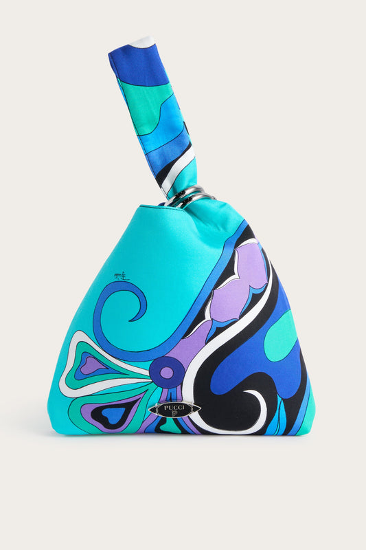 Orchidee Print Emilio Silk Bag