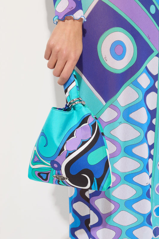 Orchidee Print Emilio Silk Bag