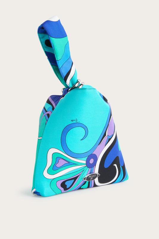 Orchidee Print Emilio Silk Bag
