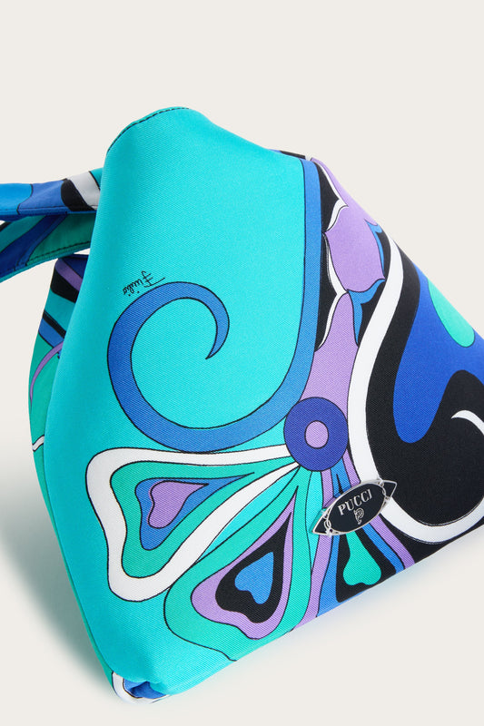 Orchidee Print Emilio Silk Bag