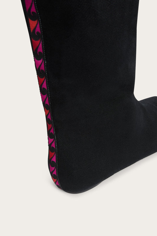 Boots with Printed Details