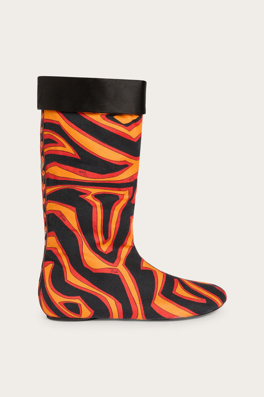 Labirinto Print Boots