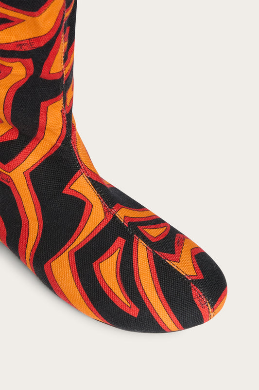 Labirinto Print Boots