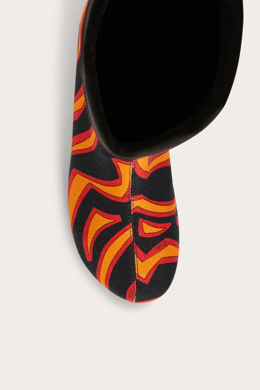Labirinto Print Boots