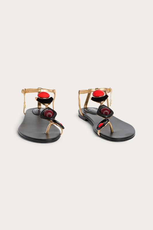 Bijoux Leather Sandals