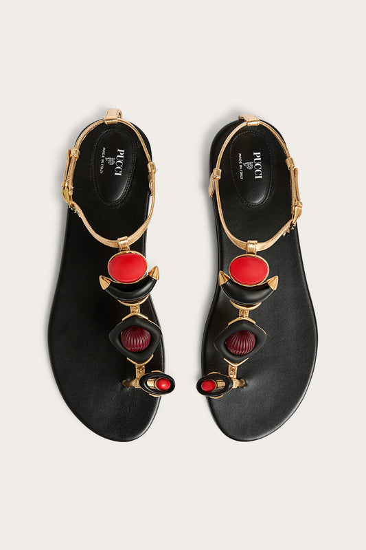 Bijoux Leather Sandals