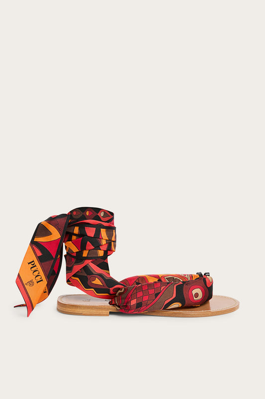 Scarf Sandals