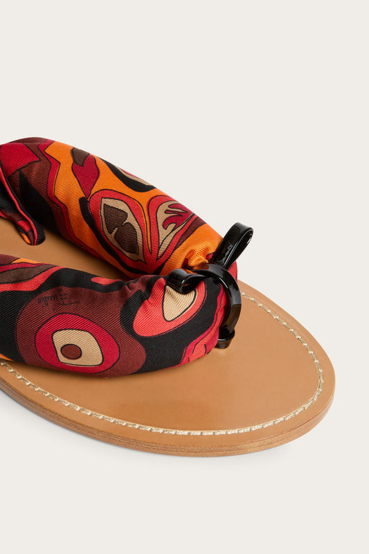 Scarf Sandals