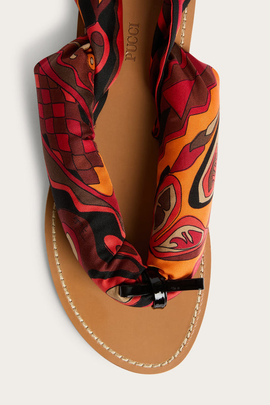 Scarf Sandals