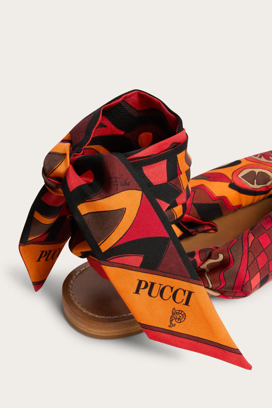 Scarf Sandals