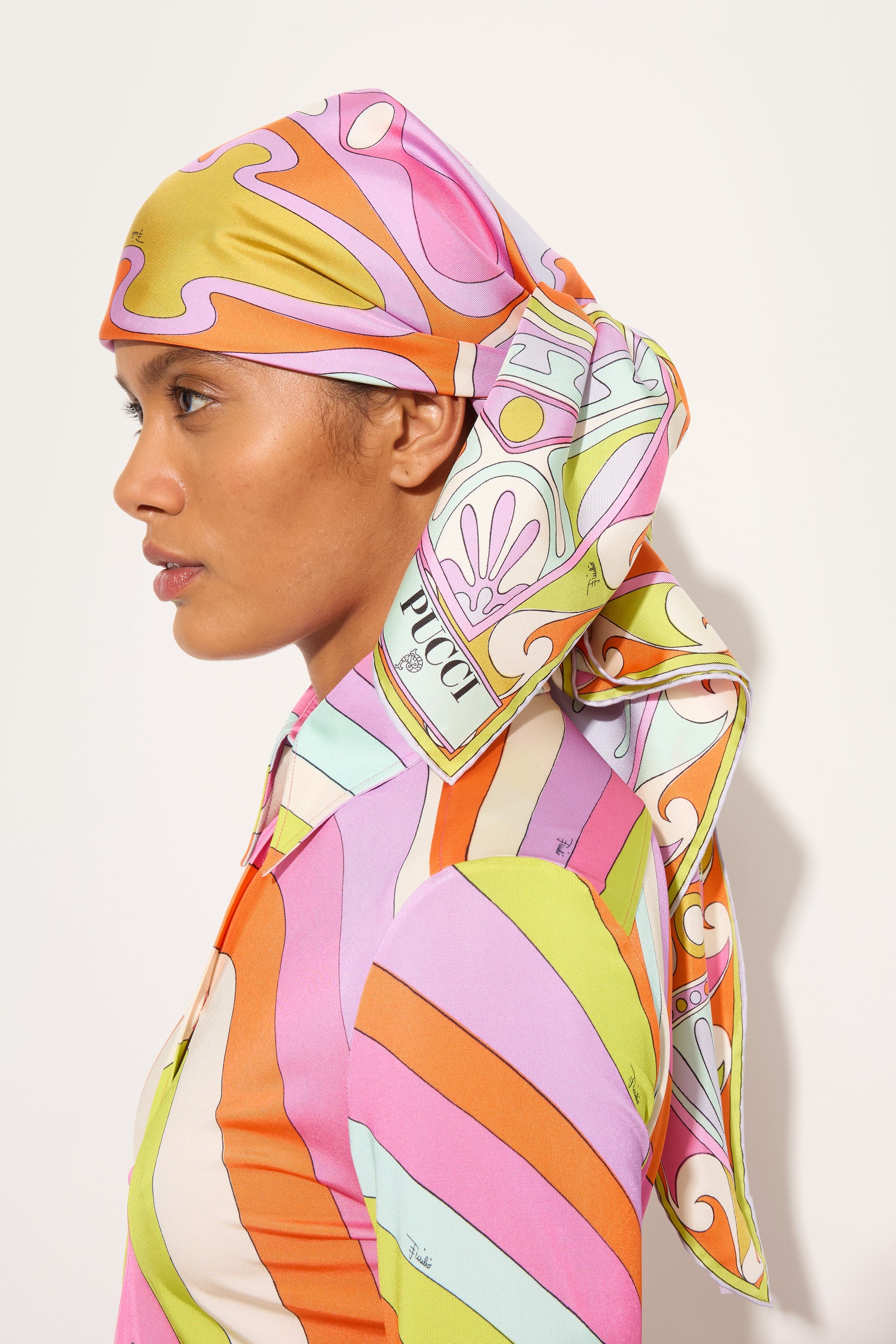 Silk scarves: designer silk scarves and head scarves – PUCCI