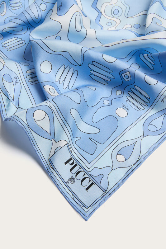 Angoli Print Silk Carre