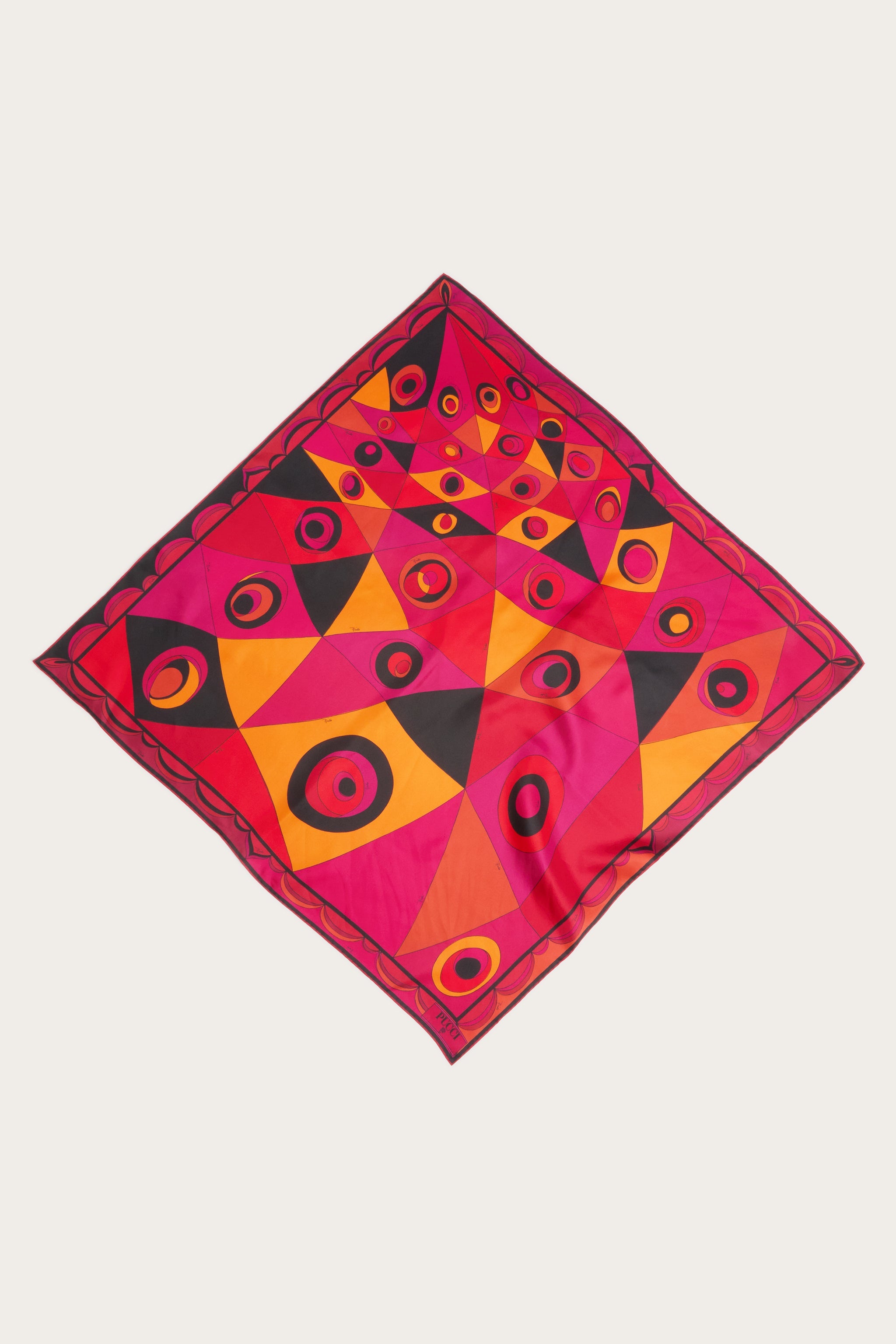 Angoli Print Silk Scarf – PUCCI