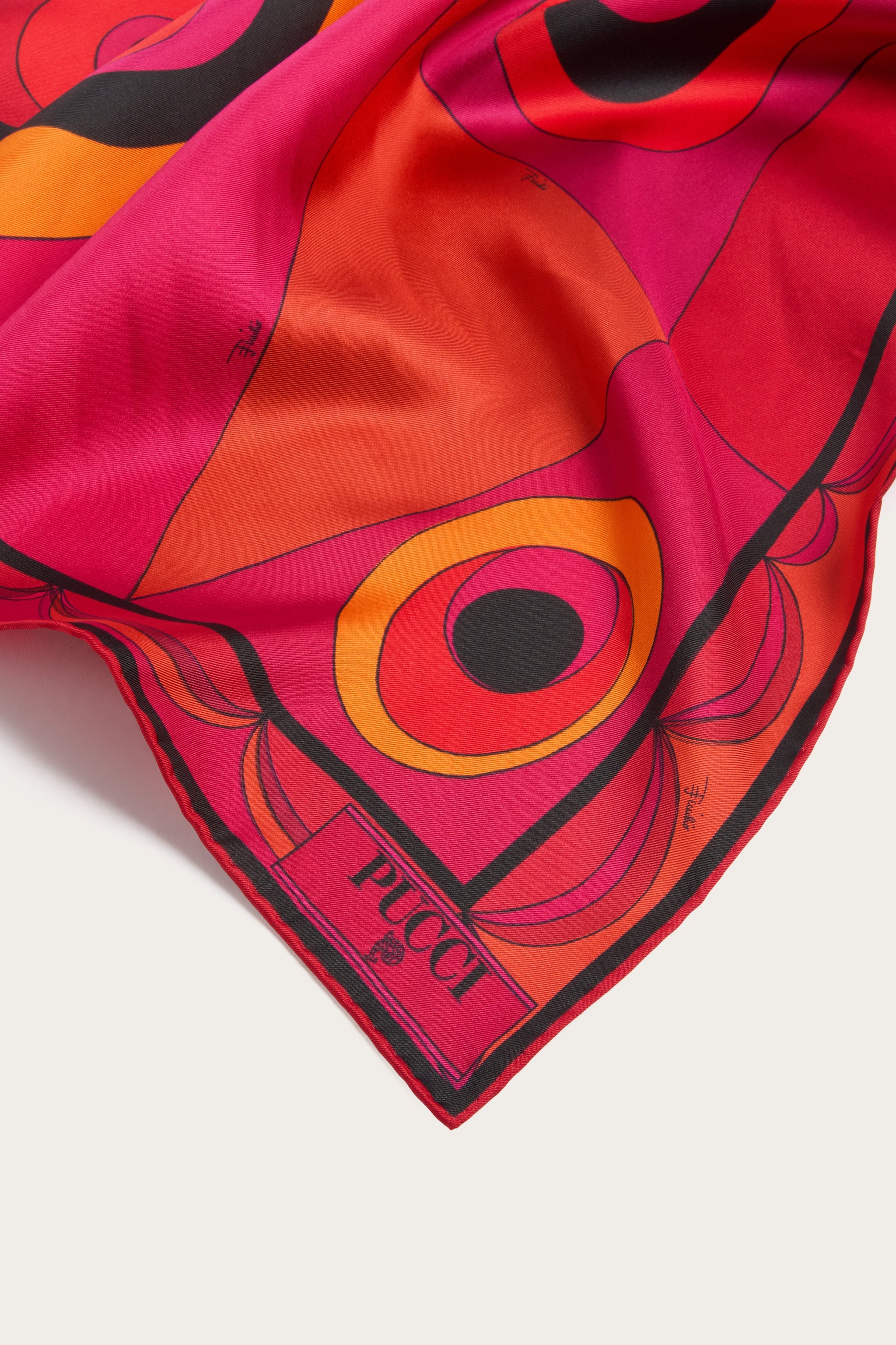 Angoli Print Silk Scarf – PUCCI